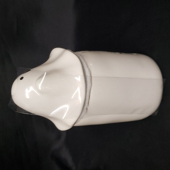 Rae Dunn NWT "HEY BOO" White Ceramic Mug with Ghost Lid - Picture 4 of 5